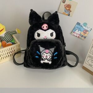 Sanrio Black Mini Backpack Kuromi